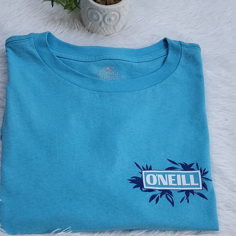 New O'Neill Men's tee color blue size Medium.